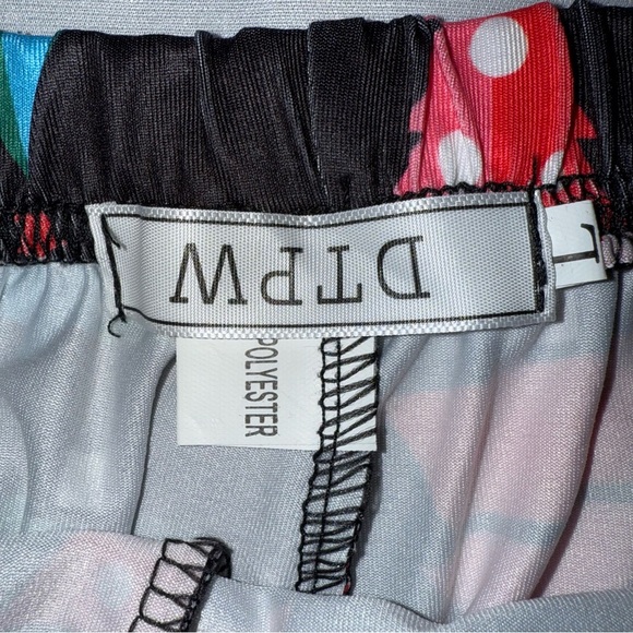 DTPW Christmas Leggings Black Red Blue Green White X-Mas Tree Design Soft Cozy - Picture 8 of 8